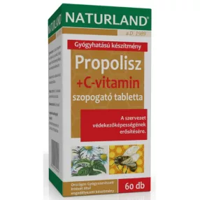 PROPOLISZ C VIT SZOPOGATÓ TABL 60X NLAND