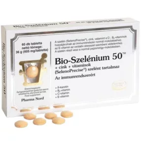 BIO-SZELÉNIUM 50+ZN+VIT TABL 60X PHNORD