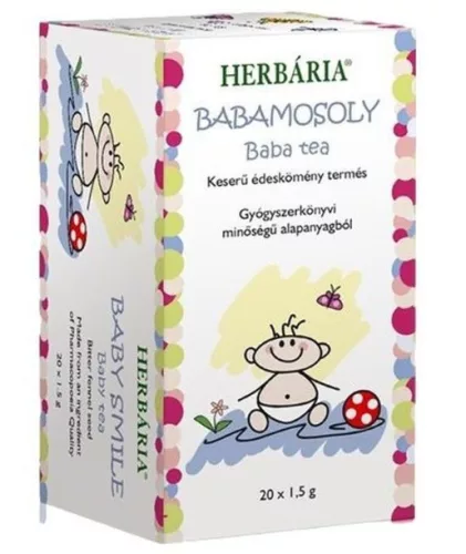 BABAMOSOLY ÉDESKÖMÉNY TEA BABA 20X 1,5G