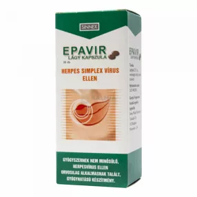 EPAVIR LÁGY KAPSZULA 30X