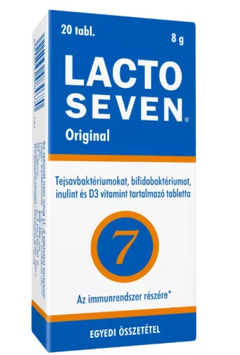 LACTOSEVEN TABLETTA 20X