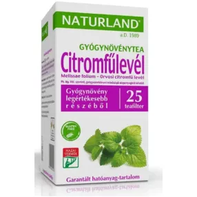 CITROMFŰLEVÉL TEA PHHG 25X FILT NLAND