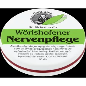 WÖRISHOFENI NERVENPFLEGEN TABL NYUGT 60X
