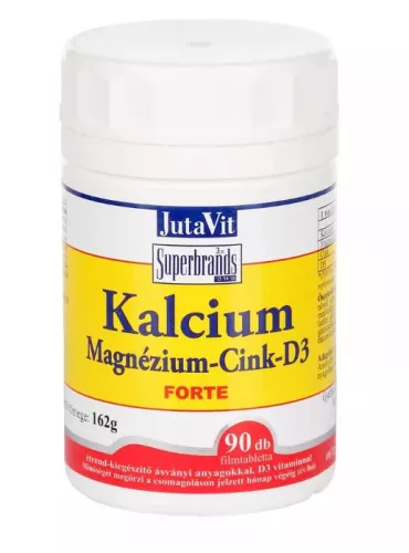JUTAVIT KALCIUM MG CINK FORTE FTBL 90X