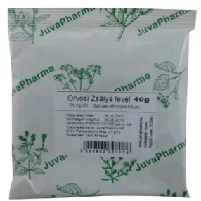 ORVOSI ZSÁLYALEVÉL 1X 40G JUVAPHARMA