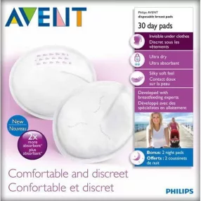 Avent melltartóbetét eldobható 24x scf254/24