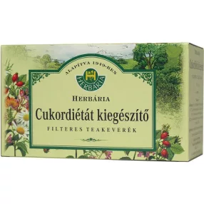   Herbaria cukordiétát kiegészítő filteres teakeverék 20x 73234