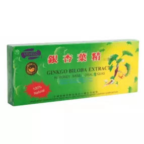 GINKGO EXTR 10X 10ML AMPULLA HERBKING