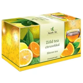 MECSEK ZÖLDTEA CITROMMAL 20X 2G FILTERES