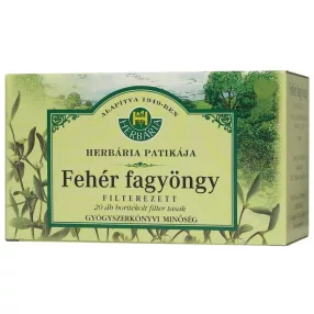 Fehér fagyöngy teakevék 20x 73159