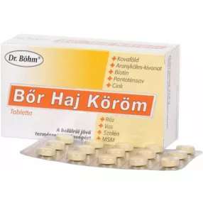 DR.BÖHM BŐR HAJ KÖRÖM TABLETTA 60X