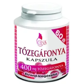 TŐZEGÁFONYA 400MG KAPSZULA 60X CELSUS
