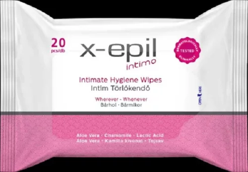 XEPIL INTIMO INTIM TÖRLŐKENDŐ 20X