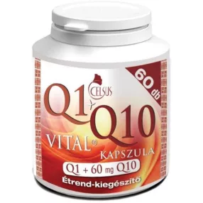 Q1 Q10 60MG VITAMIN KAPSZULA 60X CELSUS