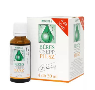 BÉRES PLUSZ CSEPP 4X 30ML