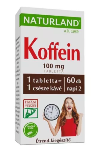 KOFFEIN TABLETTA 60X NLAND