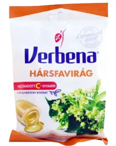 VERBENA HÁRSFAVIRÁG CUKORKA 60G