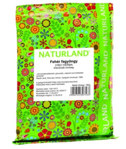 FEHÉR FAGYÖNGY TEA 1X 100G NLAND