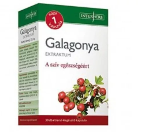 INTERHERB NAPI1 GALAGONYA EXTR KAPSZ 30X