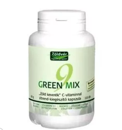 GREEN MIX 9 C VITAMINNAL KAPSZULA 110X