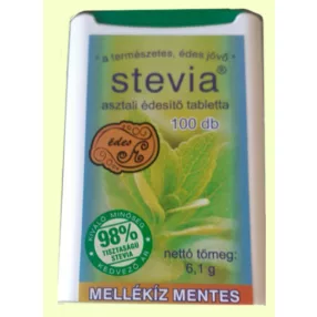 STEVIA TABLETTA ÉDESÍTŐ 100X BERGNAT