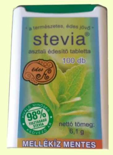 STEVIA TABLETTA ÉDESÍTŐ 100X BERGNAT