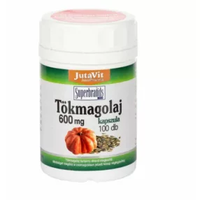 JUTAVIT TÖKMAGOLAJ 600MG KAPSZULA 100X