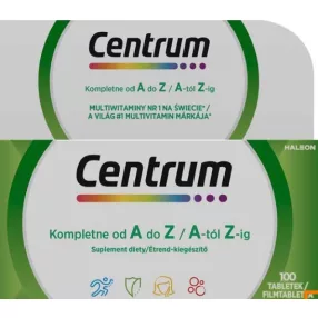 CENTRUM A-TÓL Z-IG FILMTABLETTA 100X