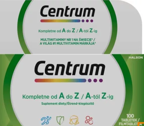 CENTRUM A-TÓL Z-IG FILMTABLETTA 100X