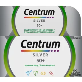 CENTRUM SILVER 50+ FILMTABLETTA 100X