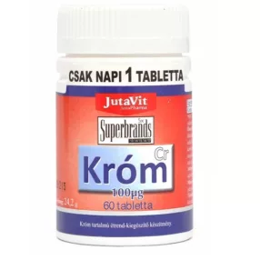 JUTAVIT KRÓM 100MCG ÉTRKIEG TABLETTA 60X