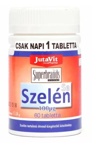 JUTAVIT SZELÉN 100MCG TABLETTA 60X