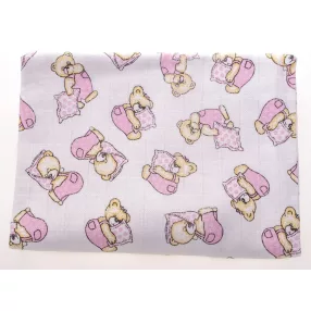 Baby bruin pelenka nyomott mintás textil 311197