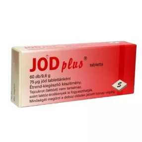 JÓD PLUS TABLETTA ÉTRENDKIEGÉSZÍTŐ 60X
