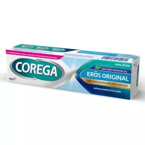 COREGA KRÉM ERŐS RÖGZÍTÉS MENTOLOS 40G