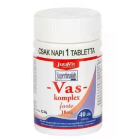 JUTAVIT VAS KOMPLEX 18MG FORTE TABL 40X