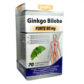 JUTAVIT GINKGO 80MG FORTE KAPSZULA 70X