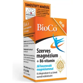 SZERVES MAGNÉZIUM B6 TABLETTA 60X BIOCO