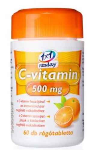 VITAPLUS 1X1 VITADAY C 500 RTABL NAR 60X