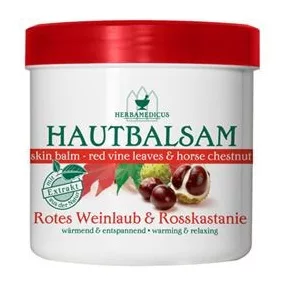   Herbamedicus vadgesztenye és vörös szőlő balzsam 250 ml (rotes weinlaub & rosskastanie)