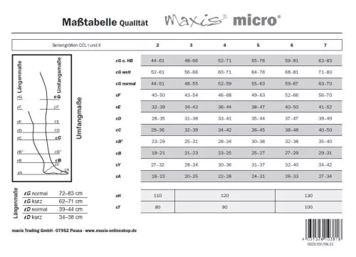 Maxis micro ag 2-es nero zárt orr szilikon pánt II. kompresszió xb69512