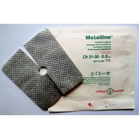   Metalline trachea alátét 8 x 9 cm (50 db/doboz) steril 23094 (lohmann)