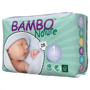 Bambo gyermekpelenka 1-es 2-4 kg (újszülötteknek)