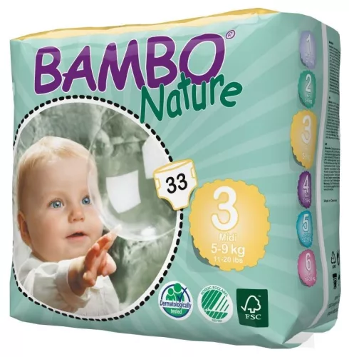 Bambo gyermekpelenka 3-as 4-8 kg