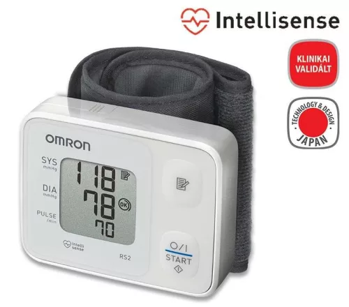 Omron Rs2 csuklós vérnyomásmérő 30 memória