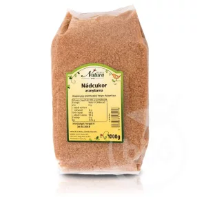 NATURA NÁDCUKOR ARANYBARNA 1000 GR