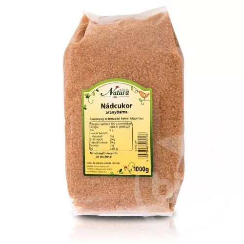 NATURA NÁDCUKOR ARANYBARNA 1000 GR