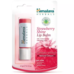   Himalaya epres intenzív hidratáló ajakbalzsam 4,5 gr (strawberry shine lip balm)