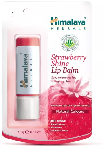 Himalaya epres intenzív hidratáló ajakbalzsam 4,5 gr (strawberry shine lip balm)