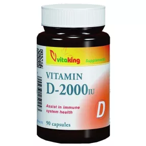 Vitaking D-2000 vitamin 90 darabos kapszula